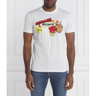 T-shirt dsquared2 con stampa