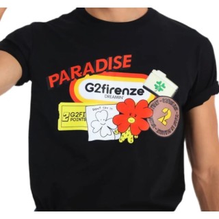 t-shirt g2firenze paradise