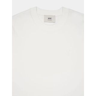 t-shirt ami paris logo rilievo