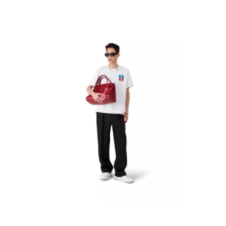 t-shirt casa blanca logo printed