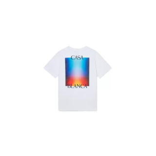 t-shirt casa blanca logo printed