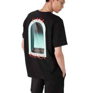 t-shirt casa blanca l'aeche printed