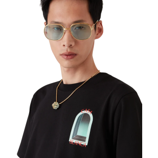 t-shirt casa blanca l'aeche printed