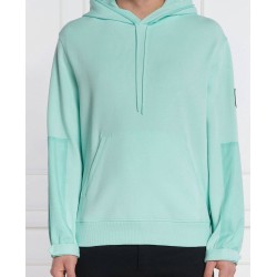 felpa calvin klein logo manica