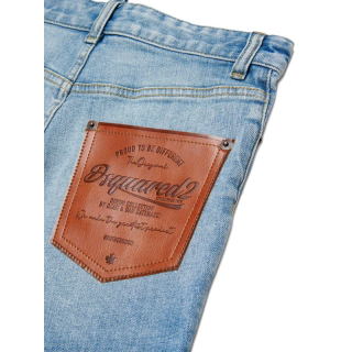 pantaloncino jeans dsquared2 bimbo dq3213