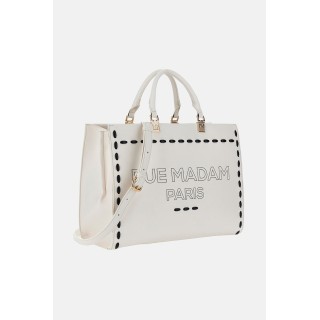borsa rue madam iconique spring 1531 off white