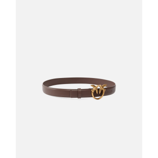 Cintura PINKO Love Birds in pelle 3cm