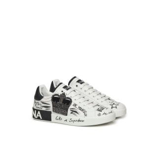 DOLCE & GABBANA Sneakers Portofino in pelle
