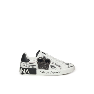 DOLCE & GABBANA Sneakers Portofino in pelle