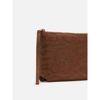 pochette saint barth strass zebra