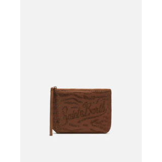 pochette saint barth strass zebra