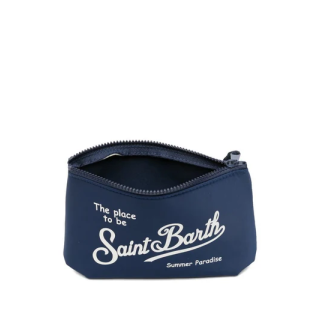 pochette saint barth 61 blue navy