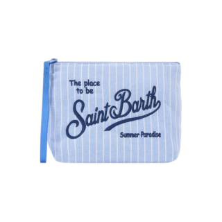pochette saint barth big  stripes 31 emb