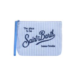 pochette saint barth big  stripes 31 emb