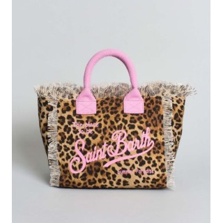 borsa sainth barth sand leopard 0021