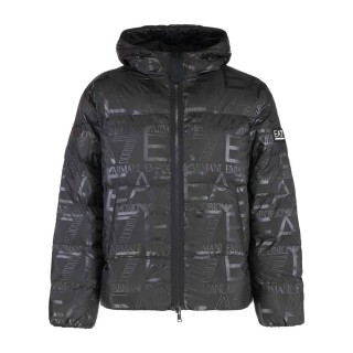 giubbotto EA7 superlogato