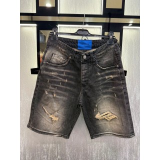 pantaloncino jeans soldier 03n