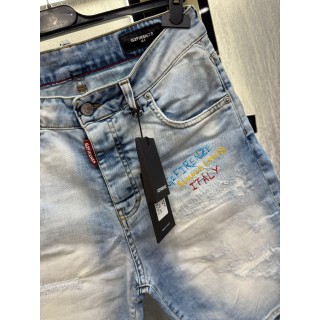 pantaloncino jeans g2firenze  ricamo