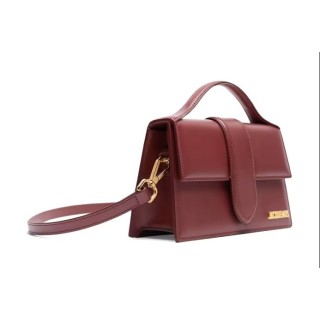 borsa Jacquemus Le Grand Bambino bordeaux