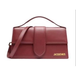 borsa Jacquemus Le Grand Bambino bordeaux
