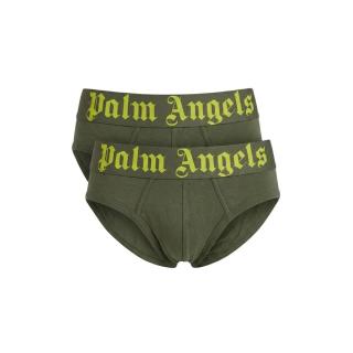 PALM ANGELS BRIEF BIPACK  MILITARE
