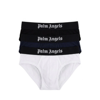 PALM ANGELS BRIEF TRIPACK WHITE-NAVY-BLACK