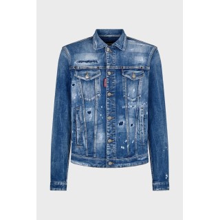 giacca jeans dsquared2 s74am1468