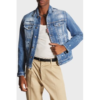 giacca jeans dsquared2 s74am1468