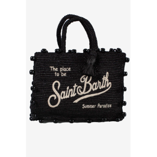 borsa saint barth colette raffia