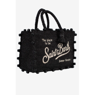 borsa saint barth colette raffia