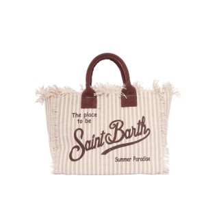 borsa saint barth colette stripes