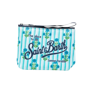 pochette saint barth aline mughal stripes