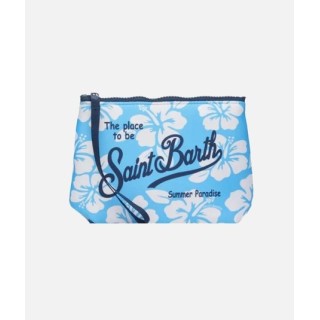 pochette saint barth aline simple hibiscus