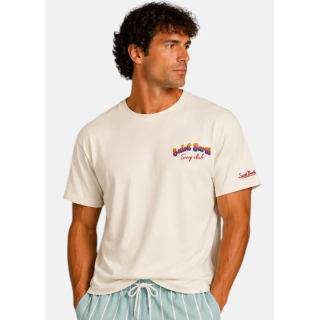 t-shirt saint barth peanuts snoopy waves
