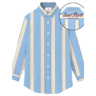 Camicia saint barth BRIGITTE COTTON SB B STRIPES 3161