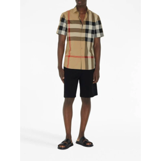 Camicia Burberry in cotone Check