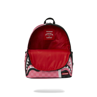 zaino sprayground  PINK AND BLACK TEAR SIP SAVAGE BACKPACK