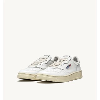 SNEAKERS MEDALIST LOW IN PELLE BIANCA