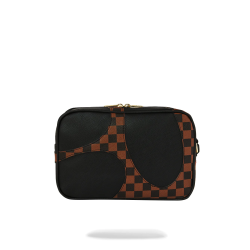pochette sprayground JETSTREAM BROWN TOILETRY BAG