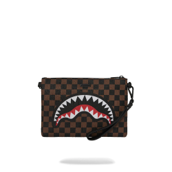 pochette sprayground CHECK 2 EMBOSS CROSSOVER CLUTCH