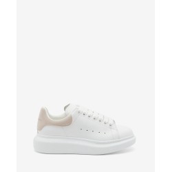 Sneaker mcqueen Oversize da Donna in Bianco/Patchouli