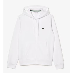 felpa lacoste zip cappuccio  sh9626 00