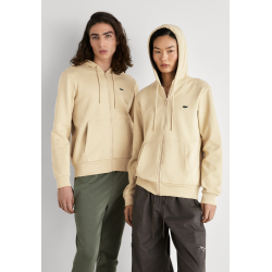 felpa lacoste cappuccio e zip
