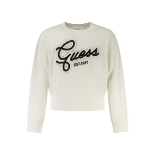 GUESS  MAGLIA BAMBINA BIANCO J6YR04Z0834
