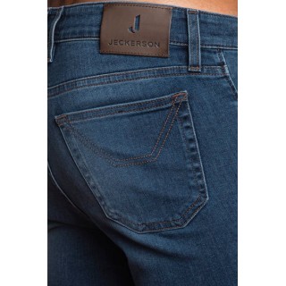Jeans jeckerson 5 tasche alcantara grigio