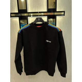 felpa g2firenze ricamo rainbow
