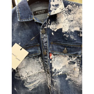 giacca jeans patriot pm6f2wcum70
