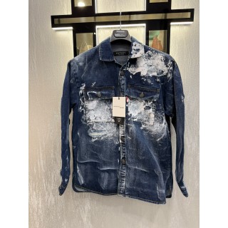 giacca jeans patriot pm6f2wcum70