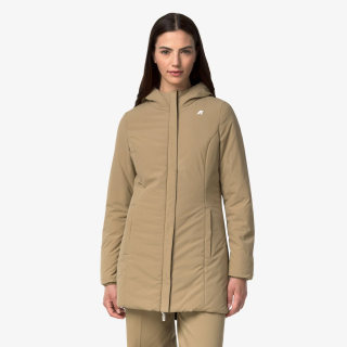 giacca lunga k-way reversibile donna k6128uw