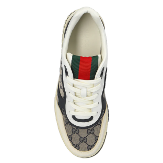 scarpa gucci re-web sneakers